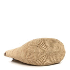 Raffia Mini Slit Tote Bag Natural Tan
