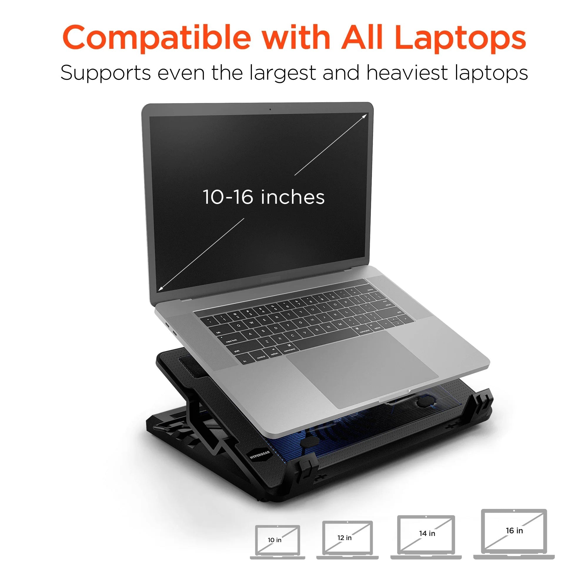 Hypergear Uprite Air Portable Laptop Cooling Stand