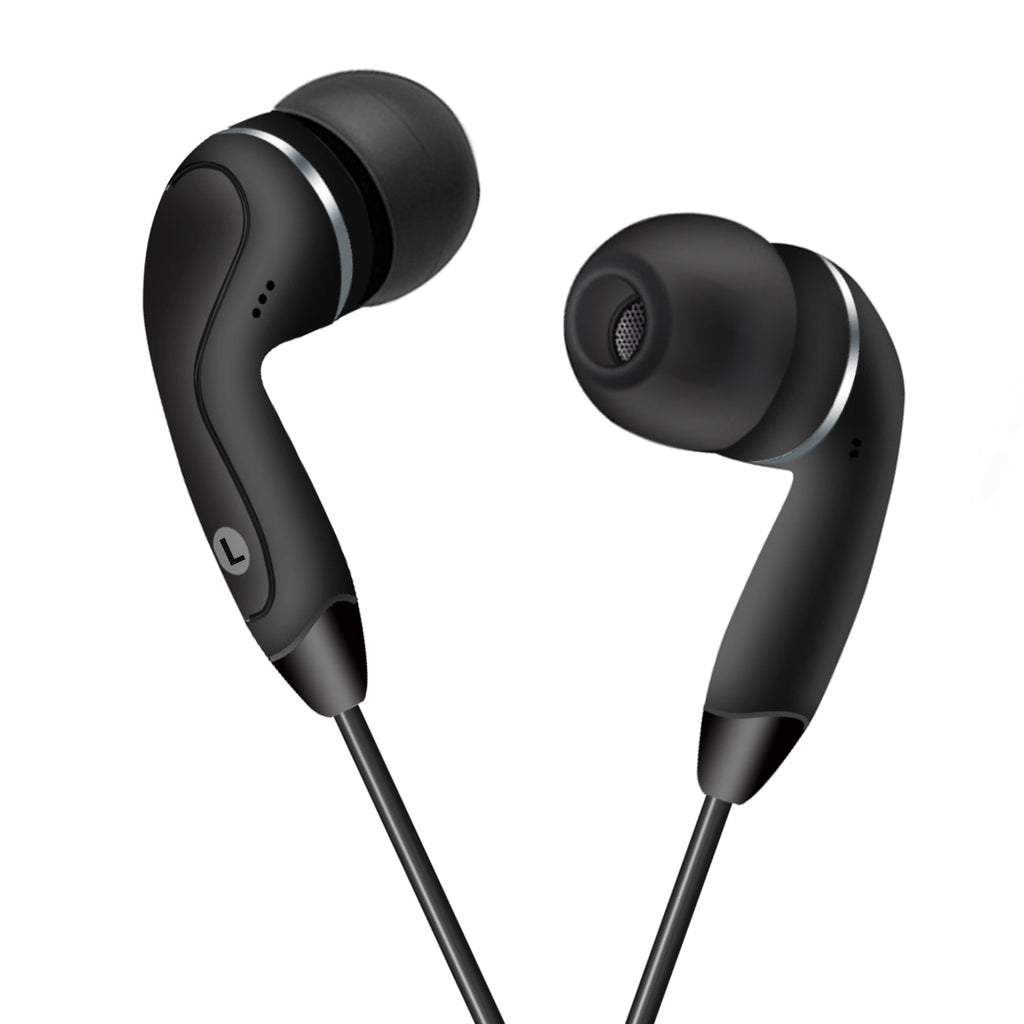 Reiko In-Ear Headphones With Mic In Black