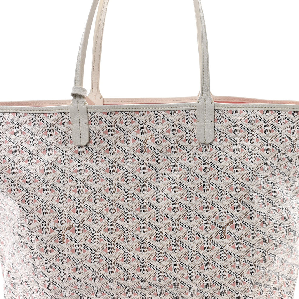 Goyardine Saint Louis Claire Voie PM White Pink