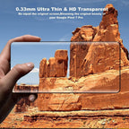 Entronix Clear Screen Protector Compatible with Pixel 8 - 2 Piece Combo