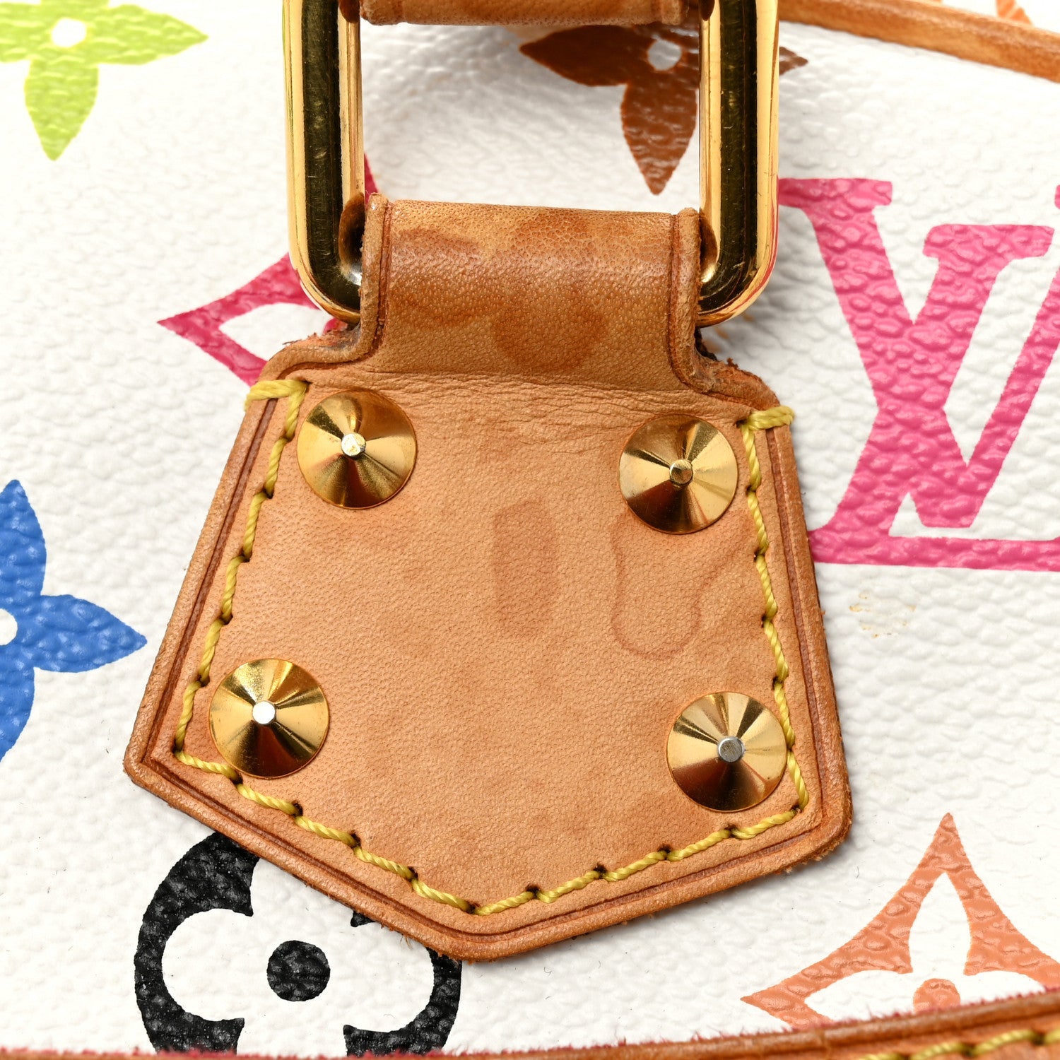 Monogram Multicolor Trouville White