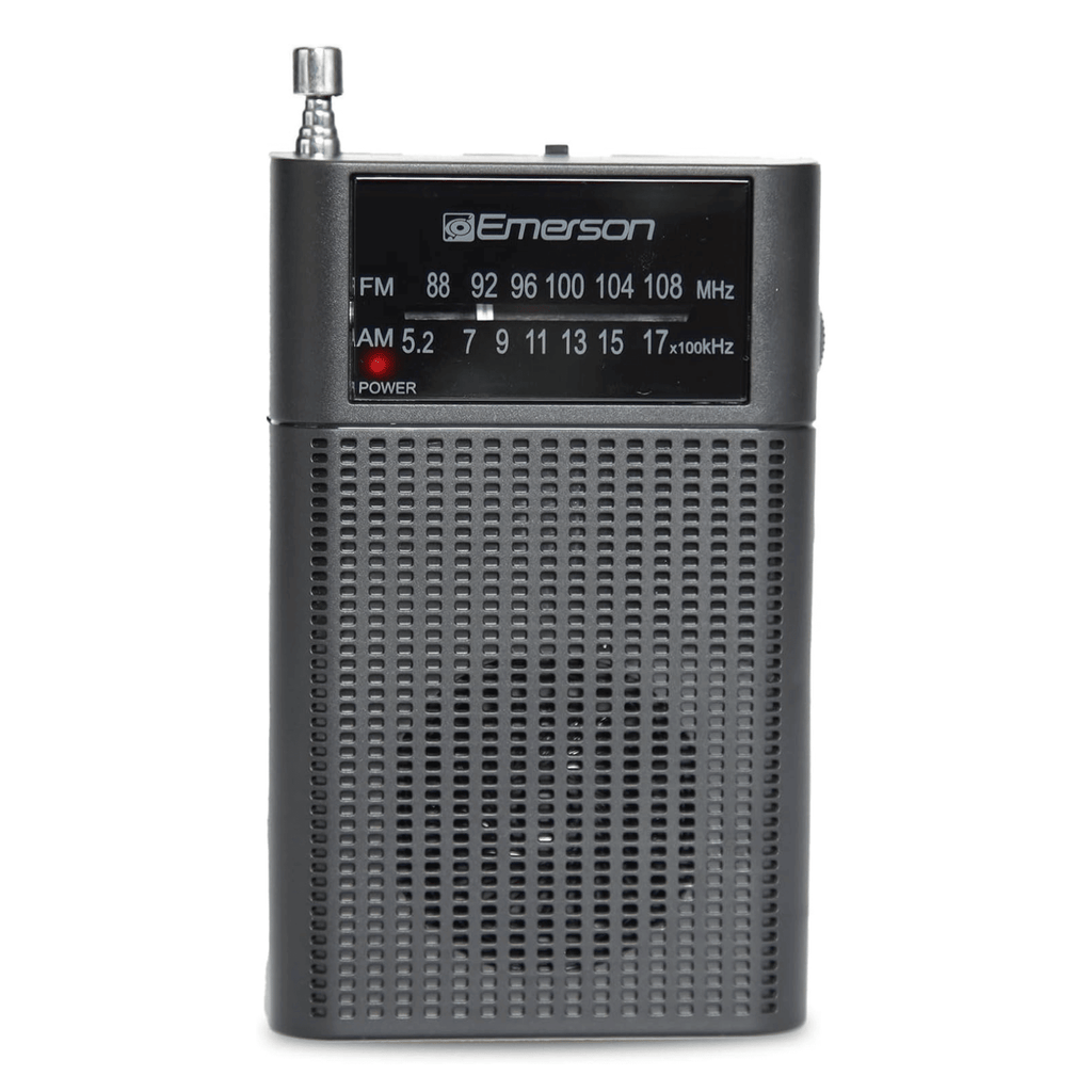 Portable AMFM Radio with Built-In Speaker