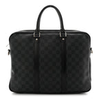 Damier Graphite Porte Documents Voyage PM