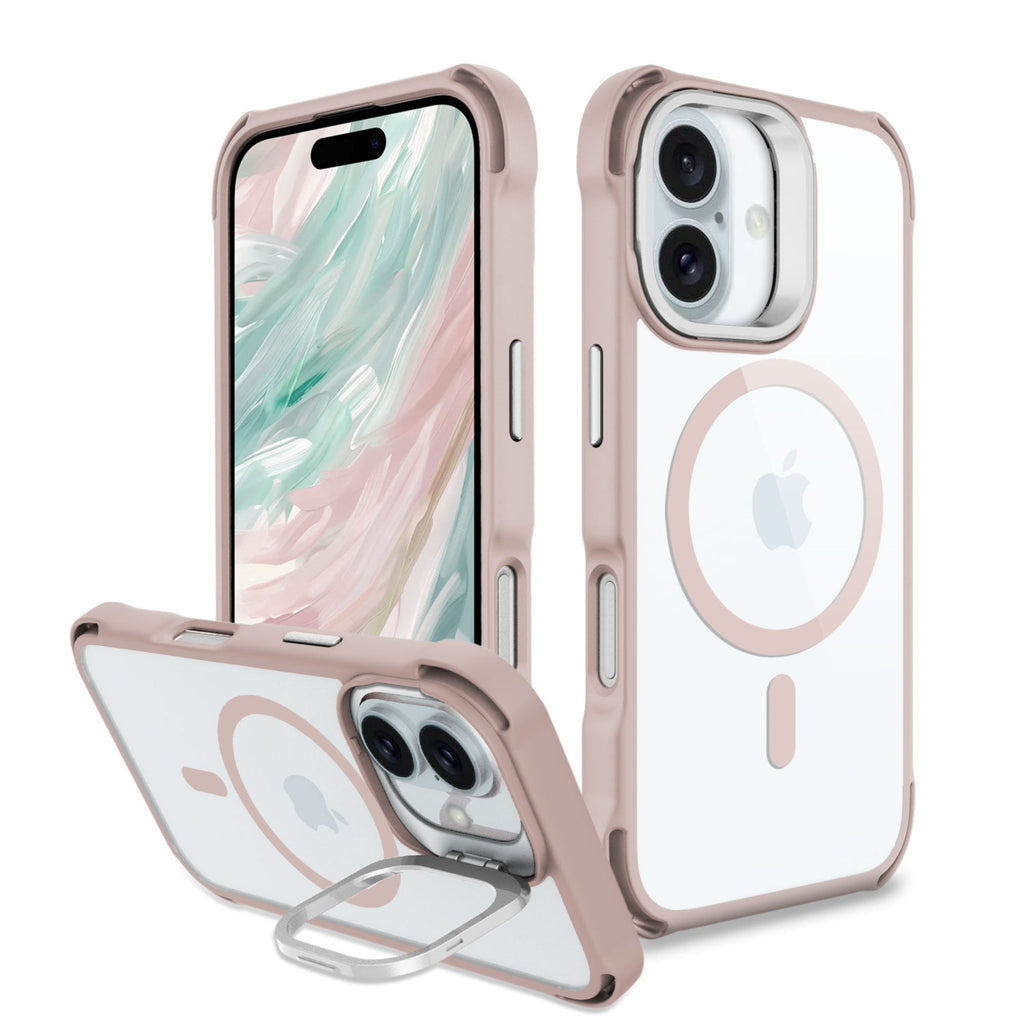 SAHARA - Venture Series Clear Rebound Case with Kickstand -  Apple iPhone 16 Plus