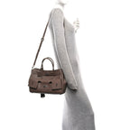Smooth Calfskin Small Bel Air Carry All Bag Taupe
