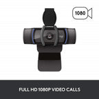 Logitech HD C920s Webcam Full HD