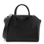 Sugar Goatskin Small Antigona Black