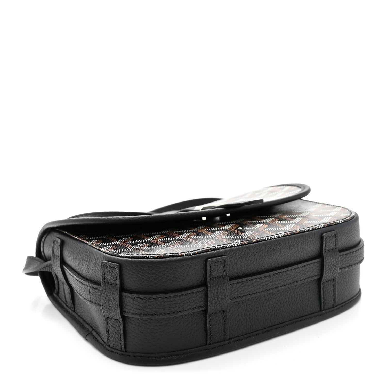 Goyardine Belvedere II PM Messenger Bag Black