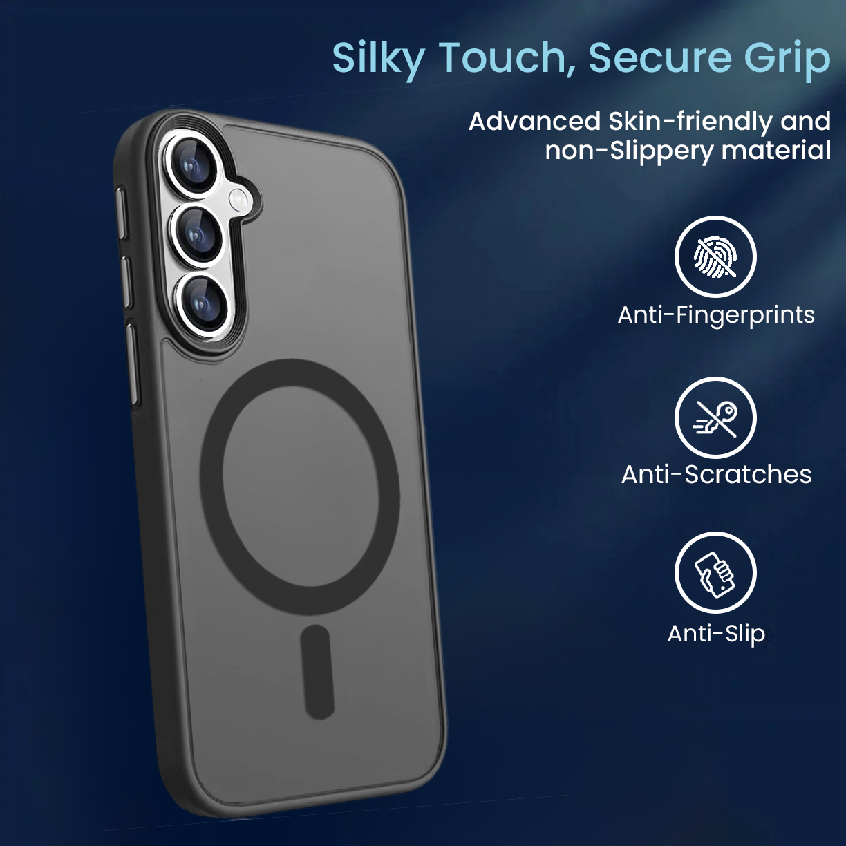 [DIS] Entronix [Magnetic] Case Compatible with Galaxy S26 - Translucent Frosted Matte