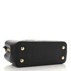 Taurillon Mini Capucines Black