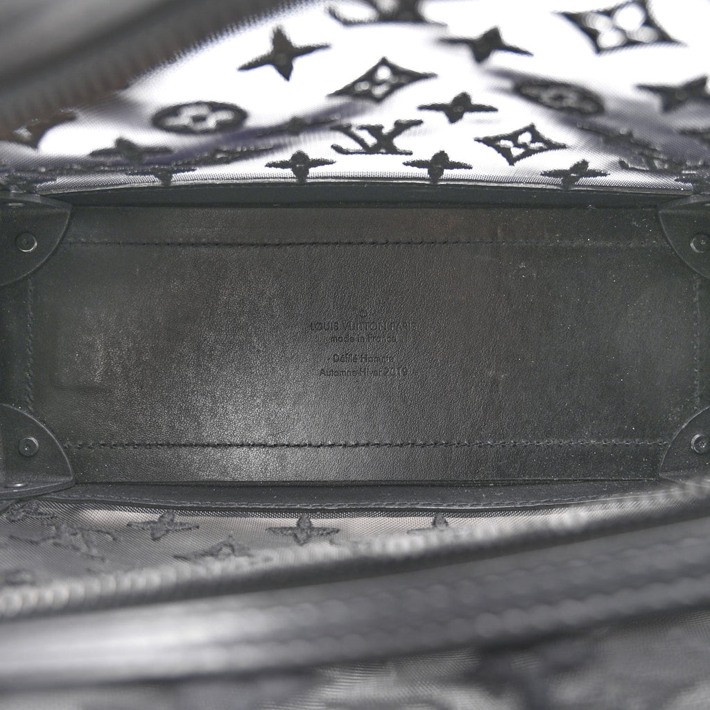Monogram See Through Soft Trunk Black