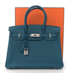 Togo Birkin 30 Bleu De Galice