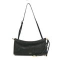 Suede Le Click East West Small Bag Black