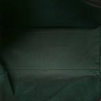 GG Supreme Monogram Textured Dollar Calfskin Web Medium Savoy Duffle Bag Beige Dark Brown