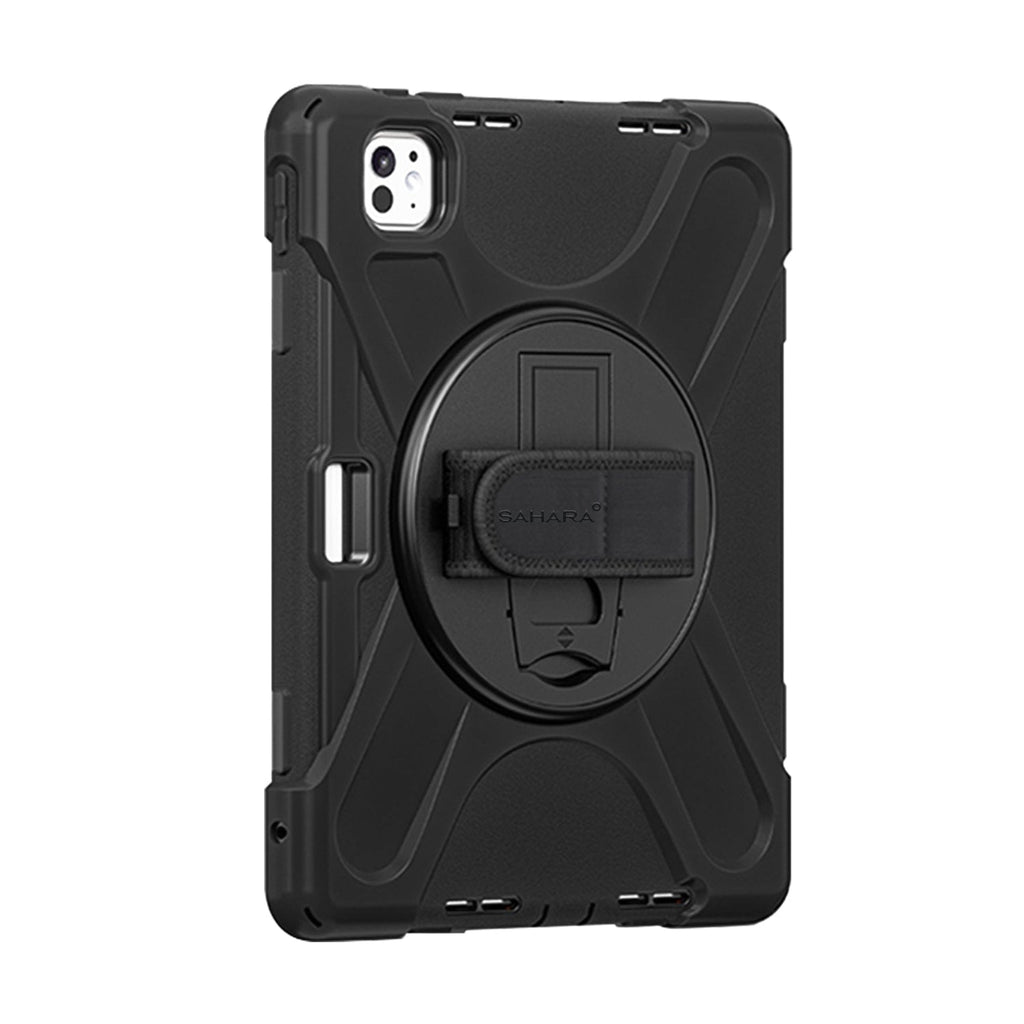 SAHARA - Raider-X Series Heavy-Duty Case for Apple iPad Pro (M4) 11" 2024 - Scorpion Black
