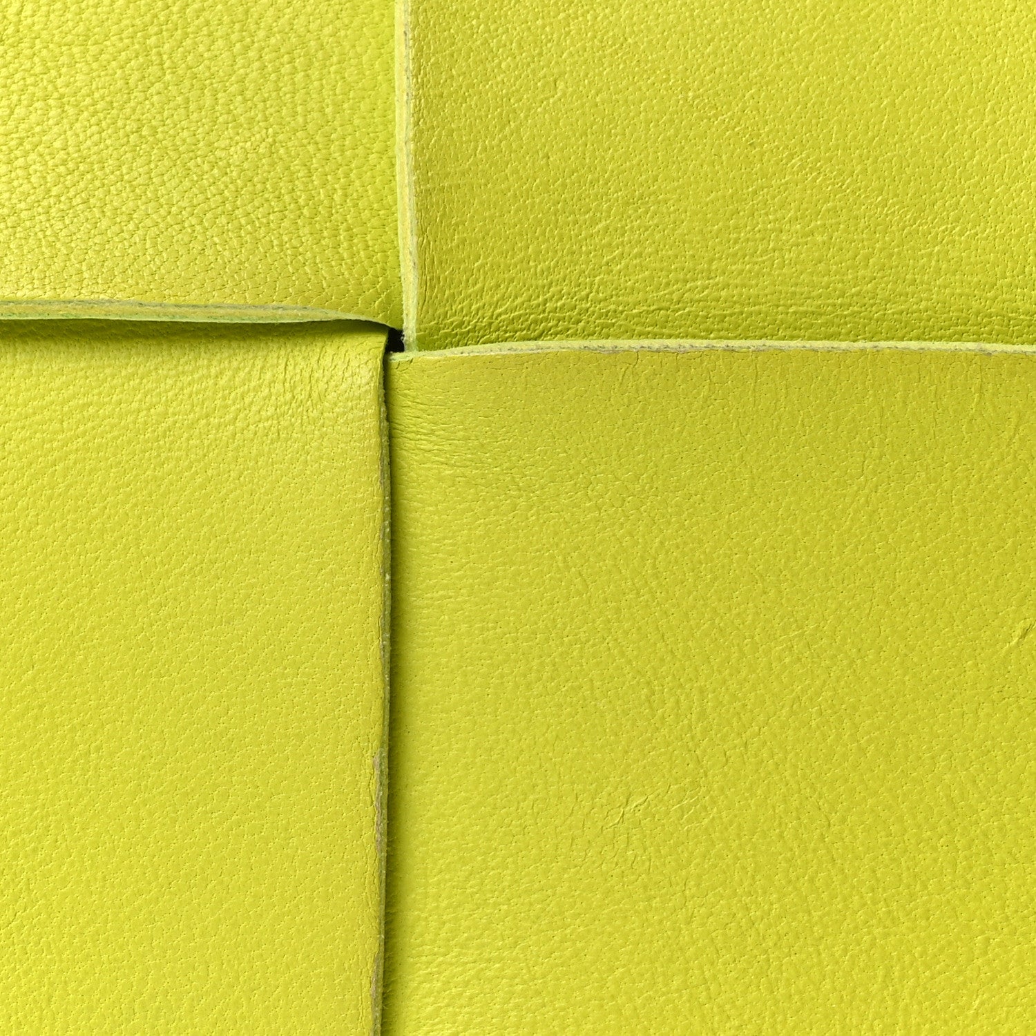 Lambskin Maxi Intrecciato Cassette Crossbody Bag Acid Kiwi