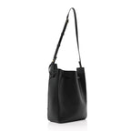 Calfskin Small Bucket Bag Black
