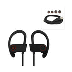 Universal Sport Bluetooth Headphones With Hd Sound Quality And Sweat Proof In Black