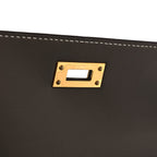 Madame Calfskin Kelly Elan Etoupe