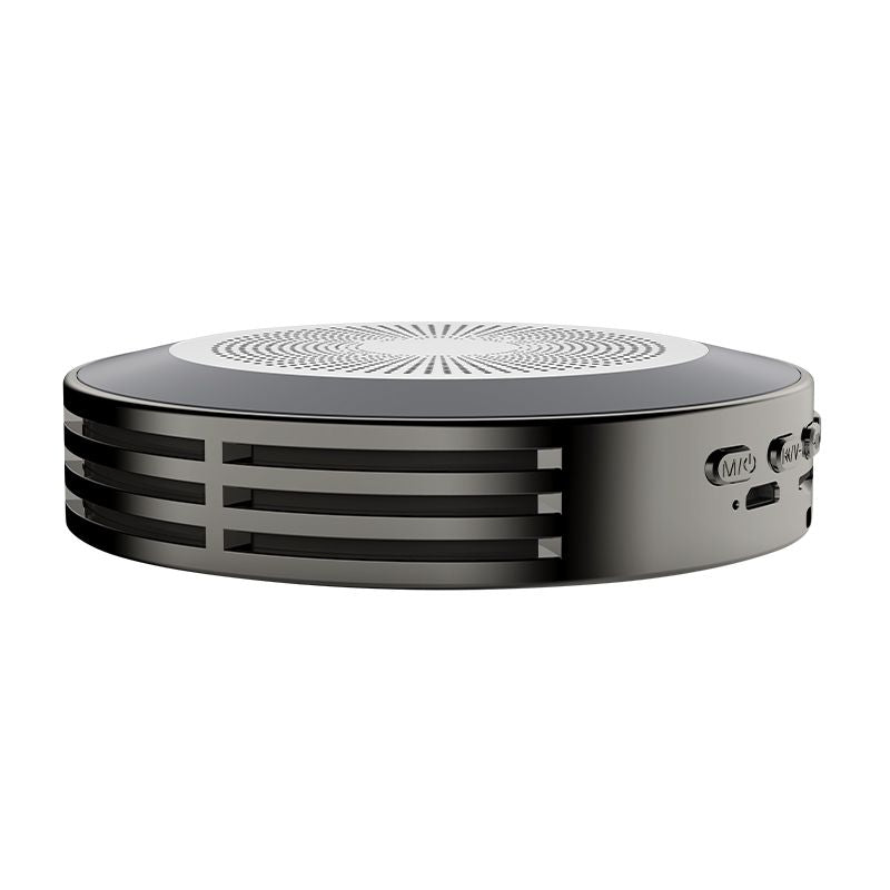 Bluetooth Speaker Hifi Surround Sound Multifunctional Metal Steel Mesh Colorful Q2