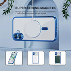 Entronix [Magnetic] Case Compatible with iPhone 17 - [Clear Back] Luxury Glossy Cover
