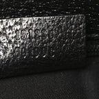 GG Monogram Web Buckle Belt Bag Black