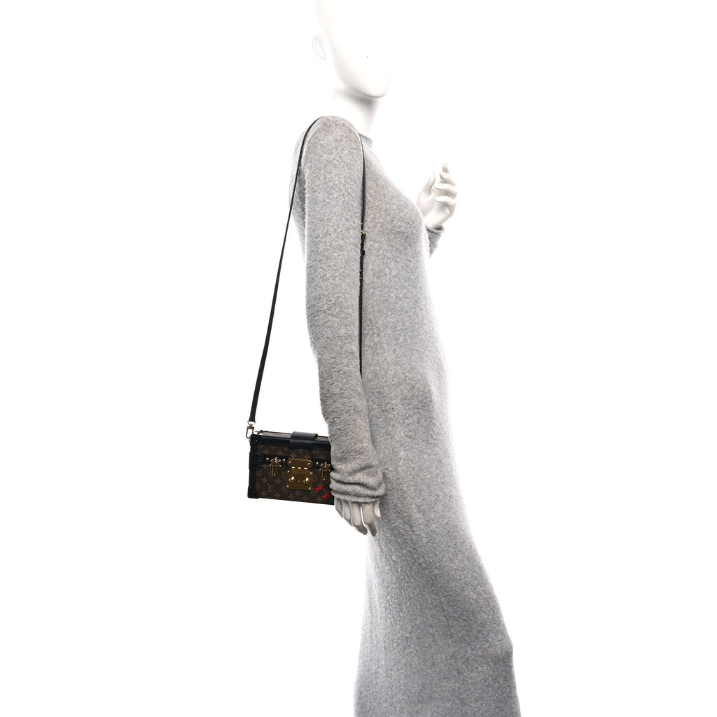 Monogram Petite Malle Black