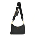 Saffiano Lux Re-Edition 2005 Shoulder Bag Black