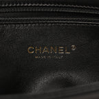 Calfskin Stitched Thin City Clutch Black