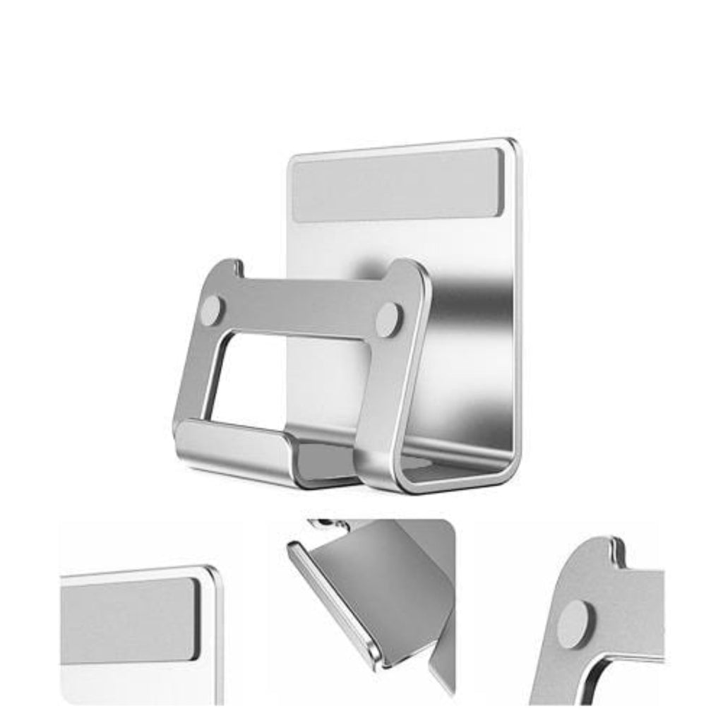 SAHARA - Silver Wall Mount - Most Cell Phones and Tablets up to 9"