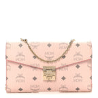 Visetos Medium Patricia Wallet On Chain Soft Pink