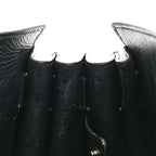 Grained Calfskin Baby Sac De Jour Black