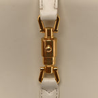 Boarded Dyana Lux Calfskin Mini Jackie 1961 Hobo Mystic White