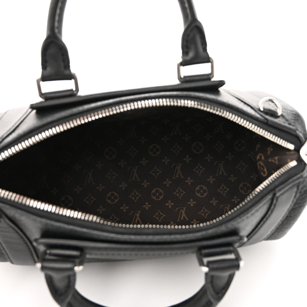 Pixel Lambskin LV Biker PM Black