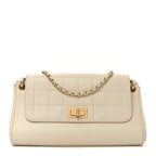Lambskin Chocolate Bar Accordion Mademoiselle Ivory