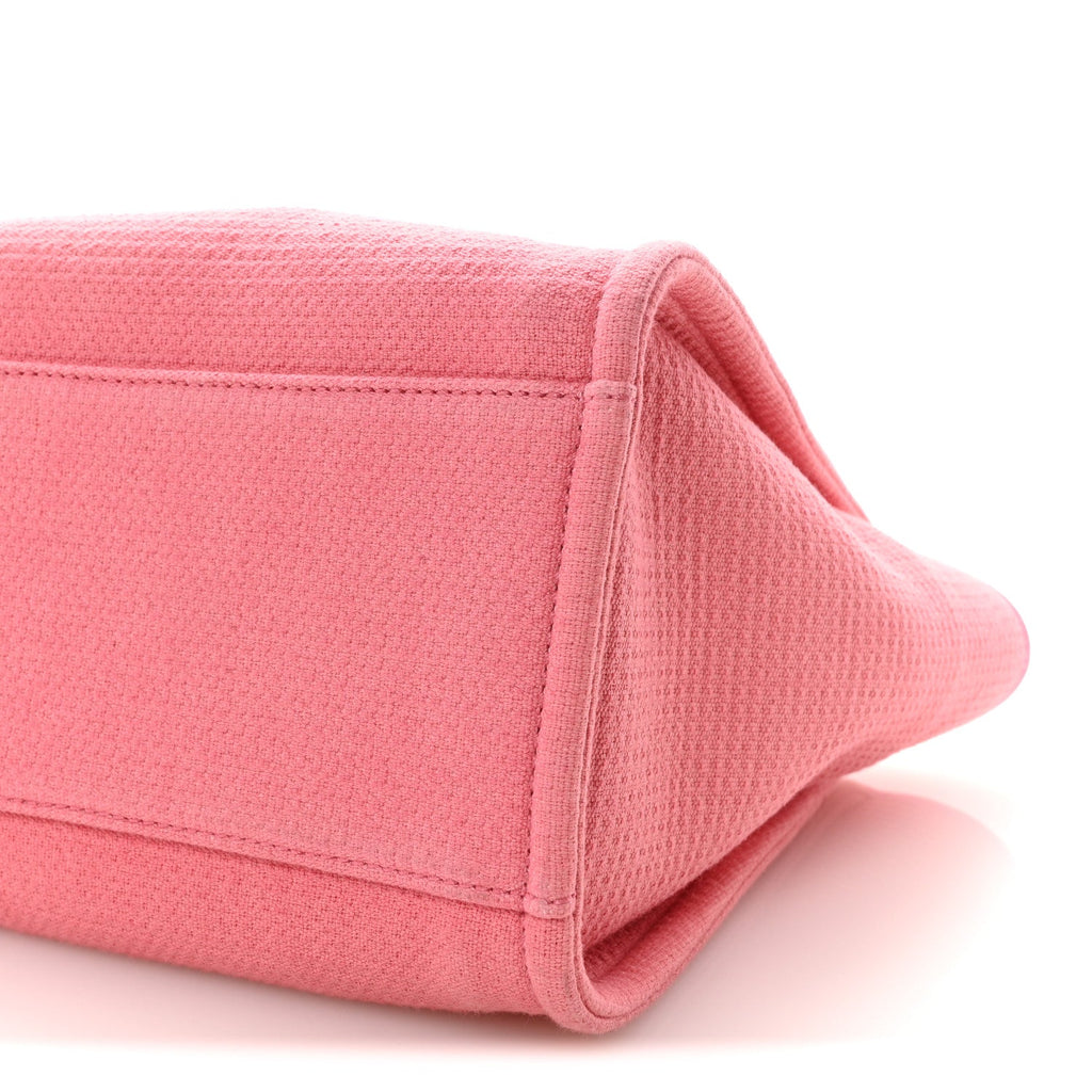 Mixed Fibers Small Deauville Tote Pink