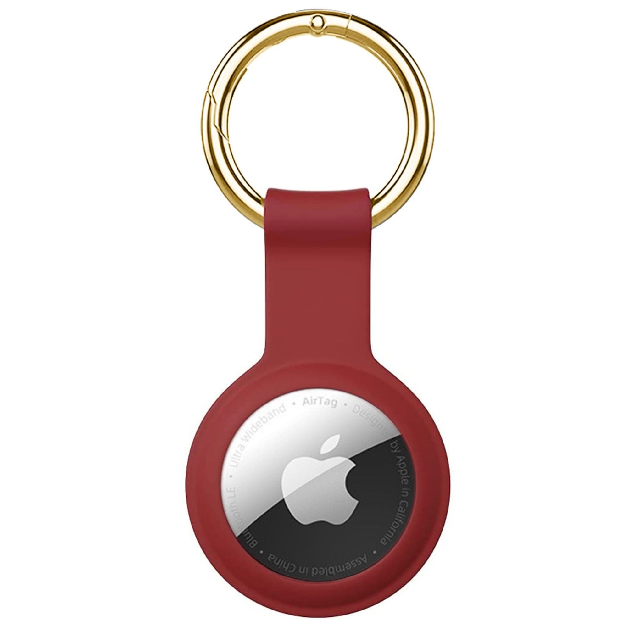 SAHARA- Liquid Silicone Case for Apple AirTag - Red
