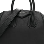 Sugar Goatskin Mini Antigona Black