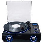 Beacon Hybrid 5-in-1 Turntable System with Bluetooth & FM Radio