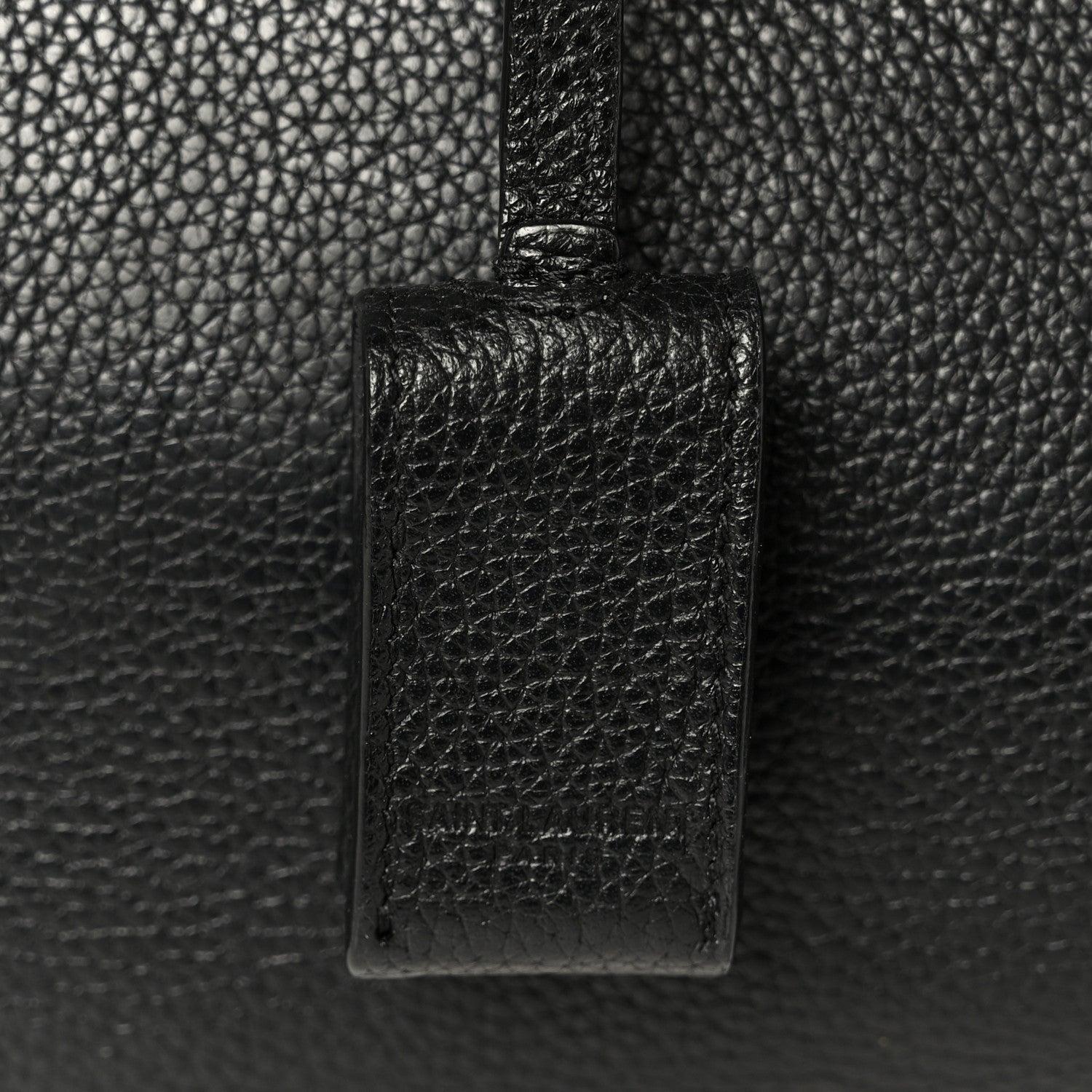 Grained Calfskin Small Supple Sac De Jour Black