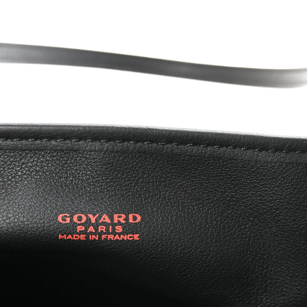 Goyardine Reversible Mini Anjou Black