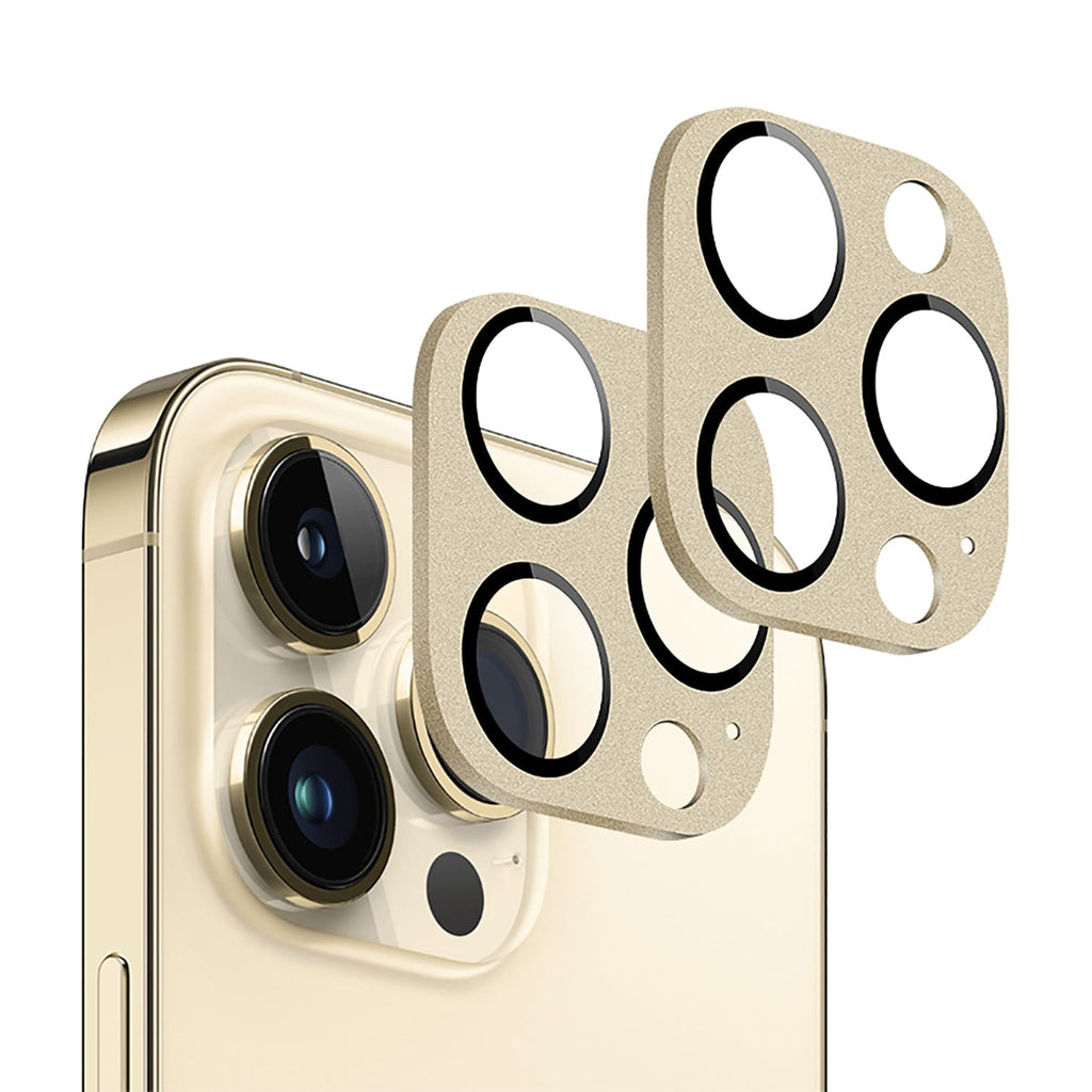 SAHARA - ZeroDamage HD Flexible Glass Camera Lens Protector (2-Pack) - iPhone 14 Pro and Pro Max