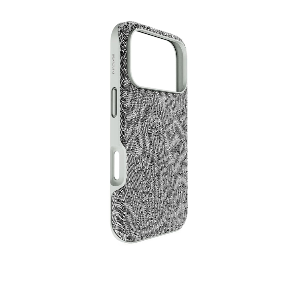 High smartphone case, iPhone 17 Pro, Silver tone