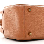 Taurillon Clemence Mini Lindy 20 Gold