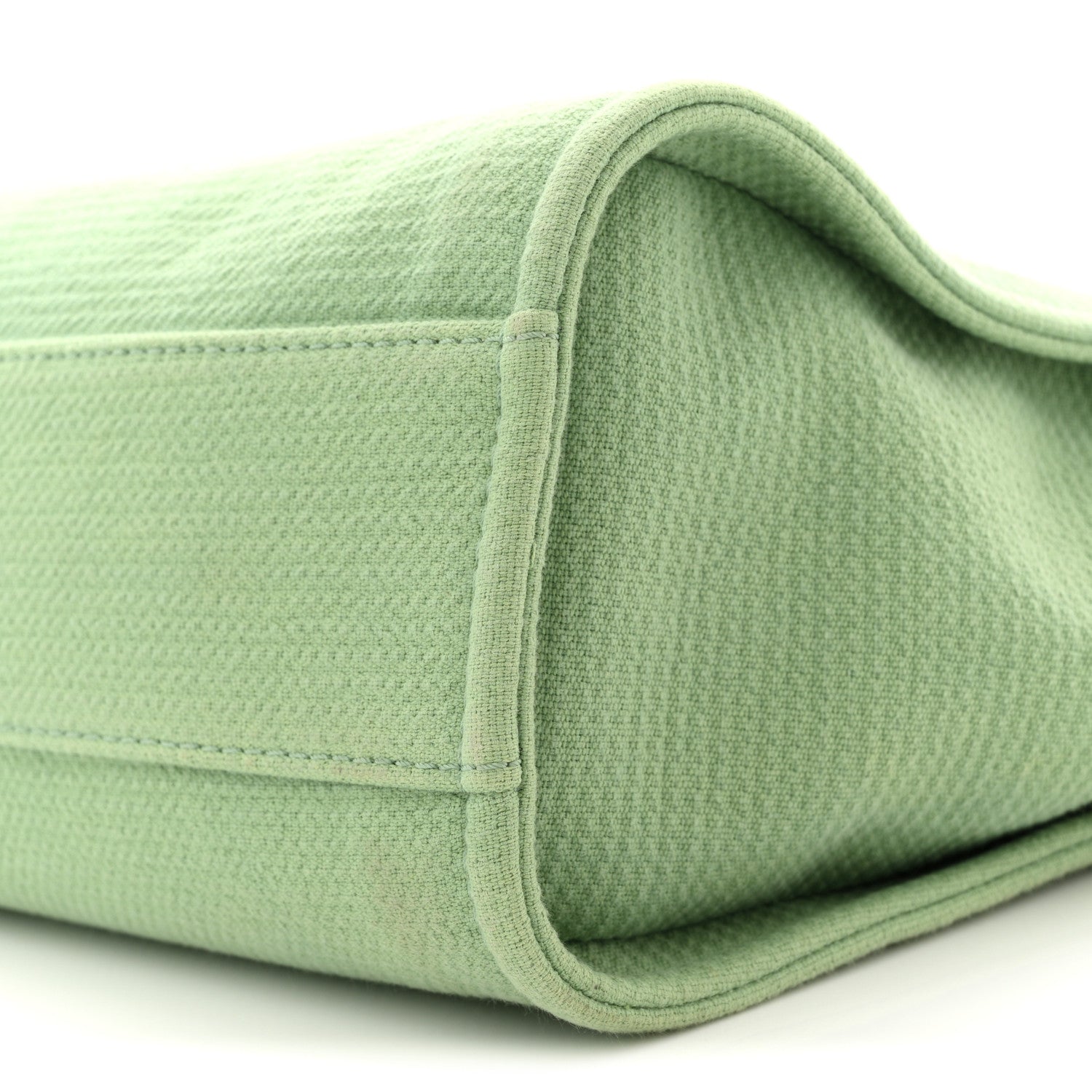 Mixed Fibers Small Deauville Tote Green