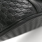 Microguccissima Mini Dome Bag Black