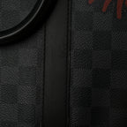 Damier Graphite Rope Keepall Bandouliere 45 Red