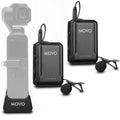 Movo Edge-OP-Duo Dual Wireless Lavalier Microphone for Osmo Pocket 1 and 2