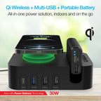 Ultimate Charging Station Pro to Charge 7 Devices Simultaneously